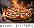 The Authentic Glow: Perfect Pizza, Perfect Setting 128473805