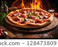 The Authentic Glow: Perfect Pizza, Perfect Setting 128473809