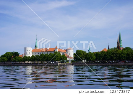 View of the Old Town from the Daugava River 128473877