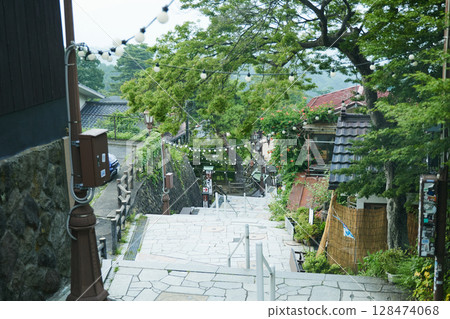 Ikaho spa town 128474068