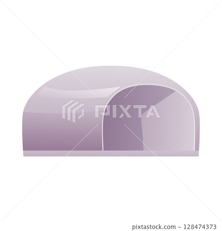 Vector illustration UV lamp for manicure and pedicure, purple color. Vector illustration UV lamp for manicure and pedicure, purple color. 128474373
