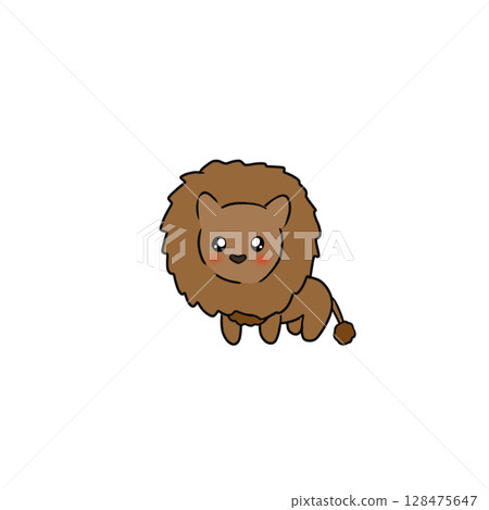 lion animal simple lion animal simple 128475647