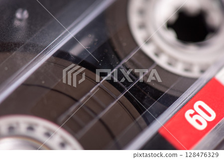 Audio cassette tape 128476329
