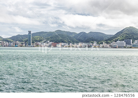 A view of the Kanmon Channel 128476556