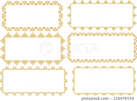 150 vintage calligraphy style frame materials <decorative borders, decorative frames, horizontal positions> 150 vintage calligraphy style frame materials <decorative borders, decorative frames, horizontal positions> 128476559