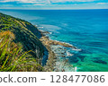 Coastal Rocky Cliff Ocean  128477086