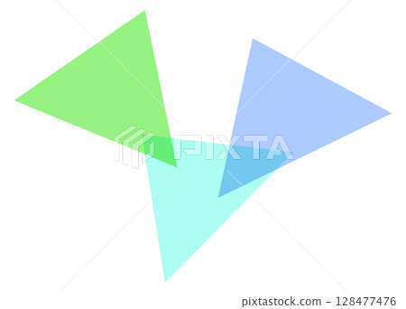 Cool triangular design 128477476