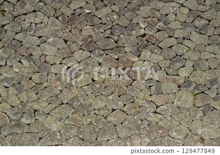 Stone walls of Matsue Castle (1-5 Tonomachi, Matsue City, Shimane Prefecture) Stone walls of Matsue Castle (1-5 Tonomachi, Matsue City, Shimane Prefecture) 128477849