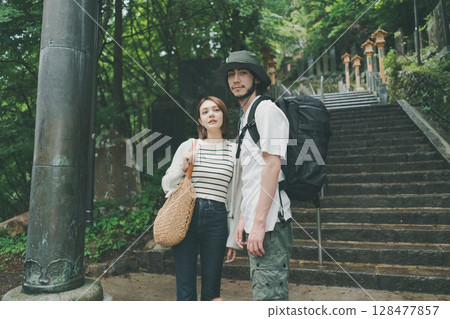 shrine, sightseeing, tourist 128477857