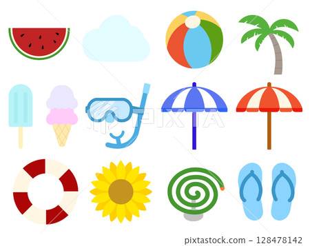 夏季資料套裝①③（無輪廓） 128478142