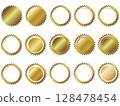 Gold point decoration 128478454