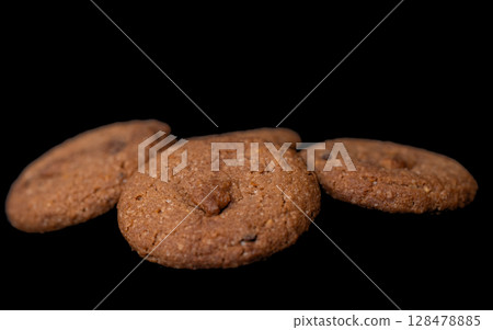 butter cookies isolated 128478885