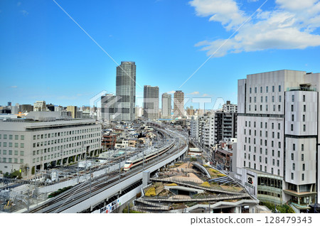 View of East Core Hikifune No. 2 from Tokyo Skytree Town to Hikifune Station 128479343
