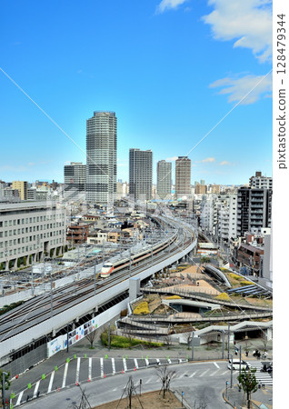 View of East Core Hikifune No. 2 from Tokyo Skytree Town to Hikifune Station 128479344