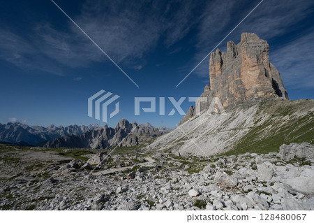 Beautiful landscape of the Italian Dolomites Beautiful landscape of the Italian Dolomites 128480067