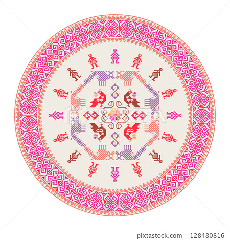 Teenek Huastec embroidery design element 29 128480816
