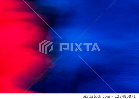 藍色和紅色相交 藍色和紅色相交 128480871