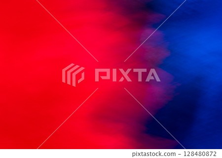 藍色和紅色相交 藍色和紅色相交 128480872