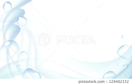Water image frame background illustration Water image frame background illustration 128482152