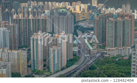 July 13 2025 Urban Residential Area with High-Rise Buildings and Green Spaces July 13 2025 Urban Residential Area with High-Rise Buildings and Green Spaces 128482404