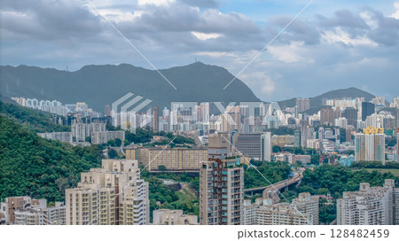 July 12 2025 Shek Kip Mei Estate Public Housing in Hong Kong 128482459