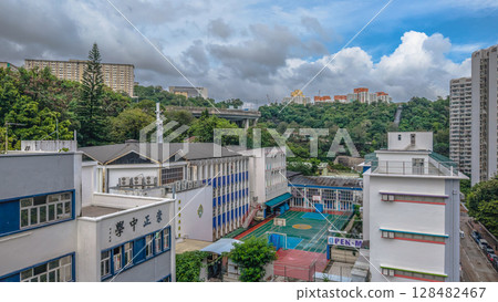 July 12 2025 Hong Kong School Campus Buildings, student life 128482467