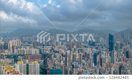 July 12 2025 Cityscape of Kowloon Peninsula, Hong Kong Skyline July 12 2025 Cityscape of Kowloon Peninsula, Hong Kong Skyline 128482485