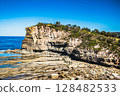 Coastal Rocky Cliff 128482533