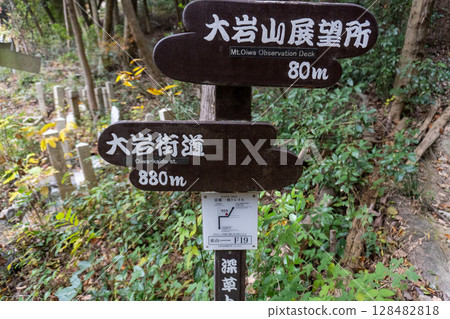 Scenery of the Kyoto Loop Trail and its surroundings Scenery of the Kyoto Loop Trail and its surroundings 128482818