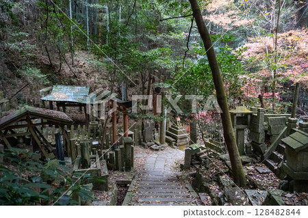 京都環線步道及其周邊的風景 128482844