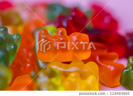 jelly fruit candies bears jelly fruit candies bears 128483605