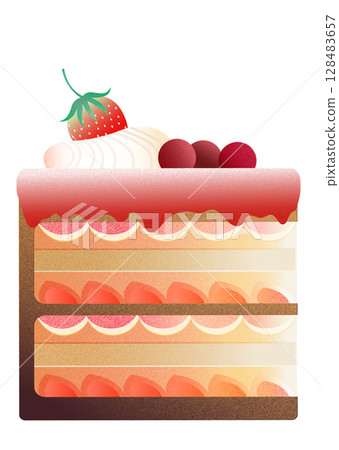 草莓蛋糕 草莓蛋糕 128483657