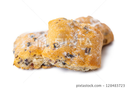 marzipan cookies isolated marzipan cookies isolated 128483723