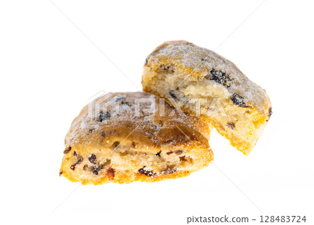 marzipan cookies isolated marzipan cookies isolated 128483724