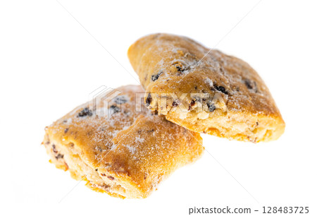 marzipan cookies isolated marzipan cookies isolated 128483725