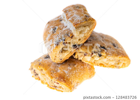 marzipan cookies isolated marzipan cookies isolated 128483726