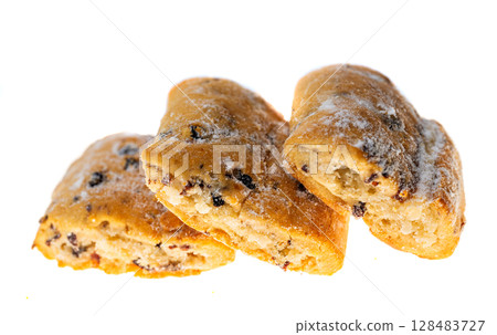 marzipan cookies isolated marzipan cookies isolated 128483727