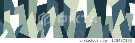 Internet people social network abstract backgrounds , multicolored silhouettes vector illustration set 128487336