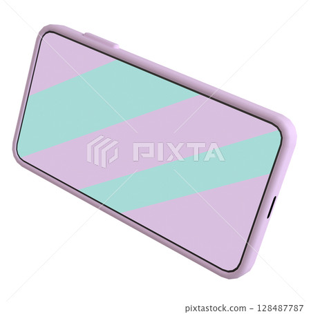 Pastel colored smartphones Pastel colored smartphones 128487787