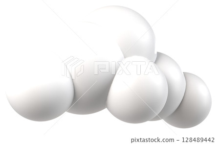 Abstract cloud 3d image Abstract cloud 3d image 128489442