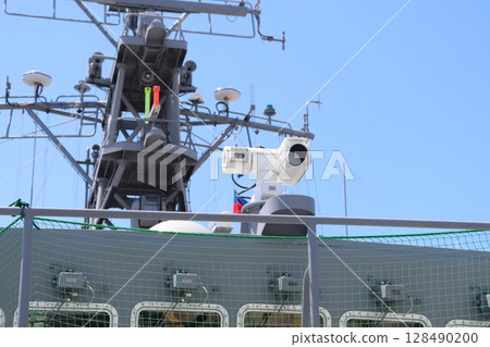 Optical and infrared cameras on minesweepers Optical and infrared cameras on minesweepers 128490200