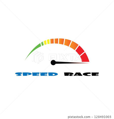 Faster Logo Template vector icon 128491003