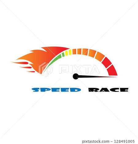 Faster Logo Template vector icon Faster Logo Template vector icon 128491005