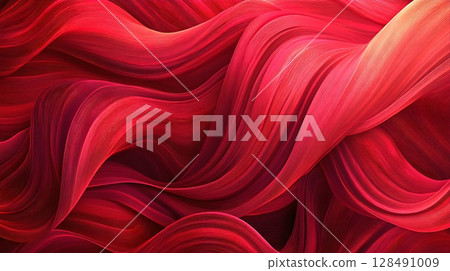 Red and Burgundy Waves Abstract Texture Background. Generative AI Red and Burgundy Waves Abstract Texture Background. Generative AI 128491009