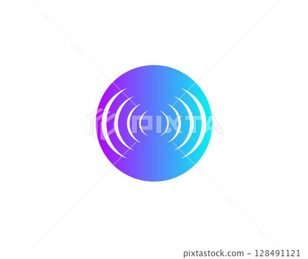 sound wave ilustration logo vector sound wave ilustration logo vector 128491121