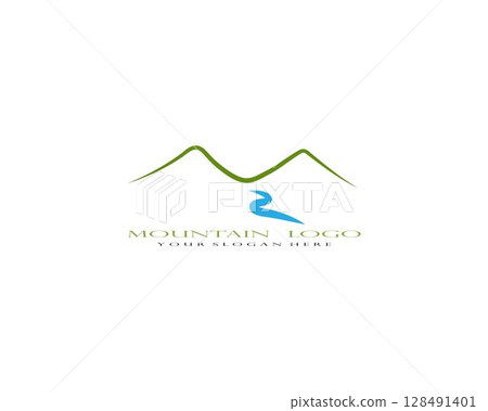 Mountains Logo Template 128491401