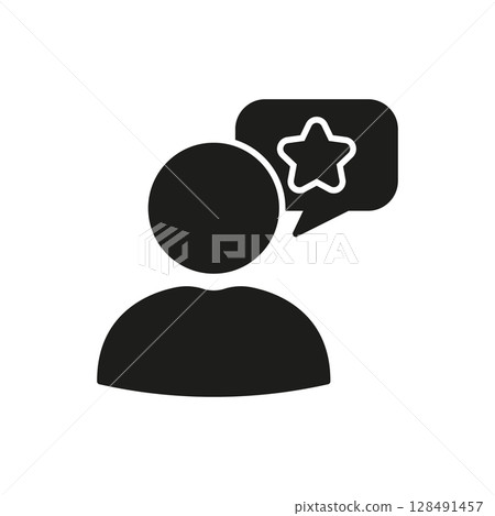 User Review And Feedback Solid Icon. Customer Satisfaction And Rating Silhouette Symbol. Represents Opinions, Testimonials, And Quality Evaluation. Isolated Vector Illustration User Review And Feedback Solid Icon. Customer Satisfaction And Rating Silhouette Symbol. Represents Opinions, Testimonials, And Quality Evaluation. Isolated Vector Illustration 128491457