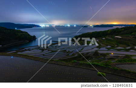 玄界灘的絕美景色：土屋梯田 128491631