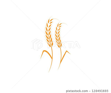 wheat Logo Template vector wheat Logo Template vector 128491693