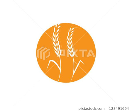 wheat Logo Template vector wheat Logo Template vector 128491694